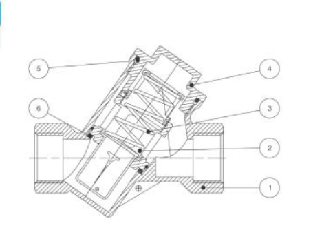淮安黄铜动态流量平衡阀结构图 淮安黄铜动态流量平衡阀结构图